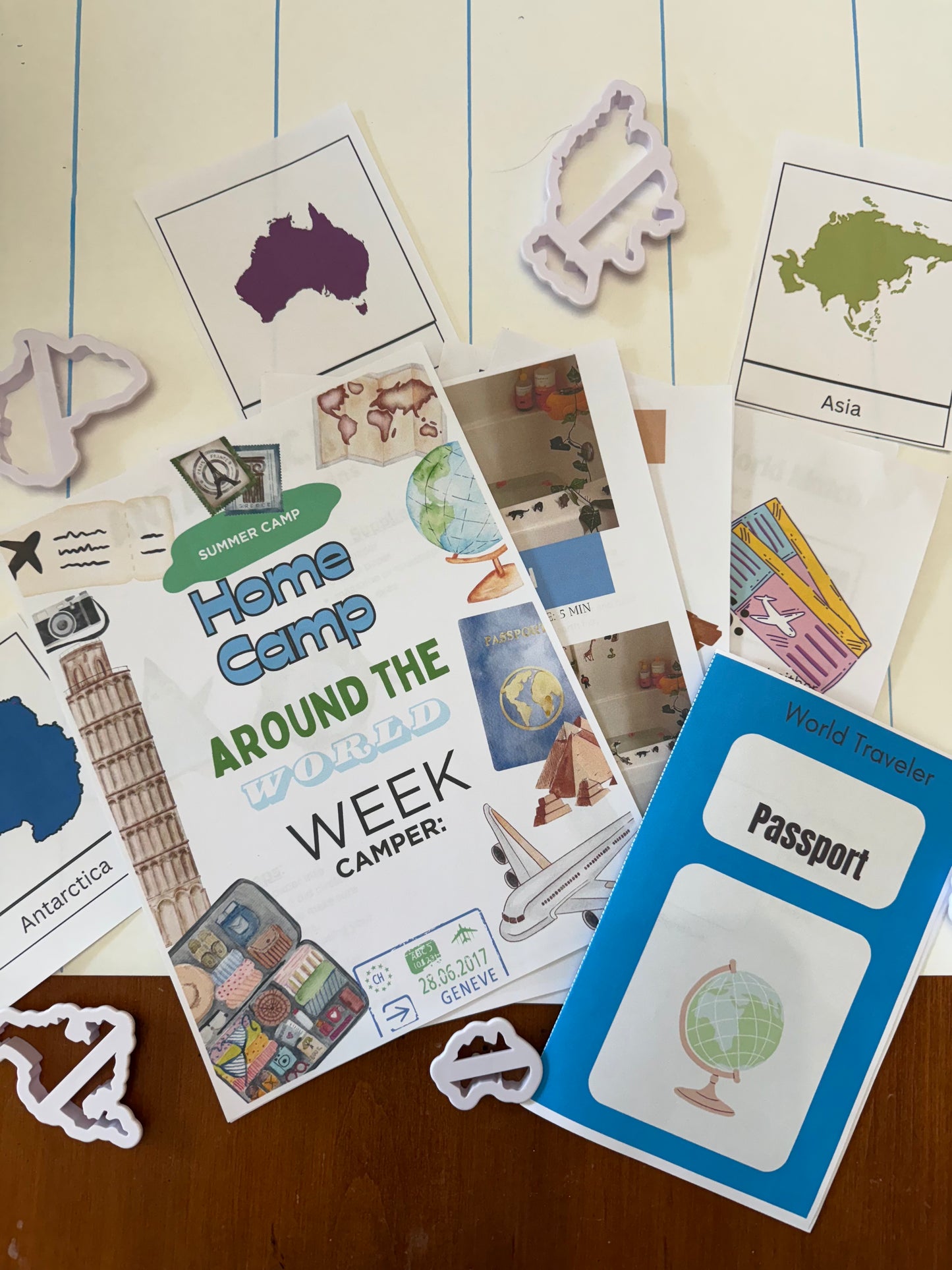 Home Camp: Around the World Week