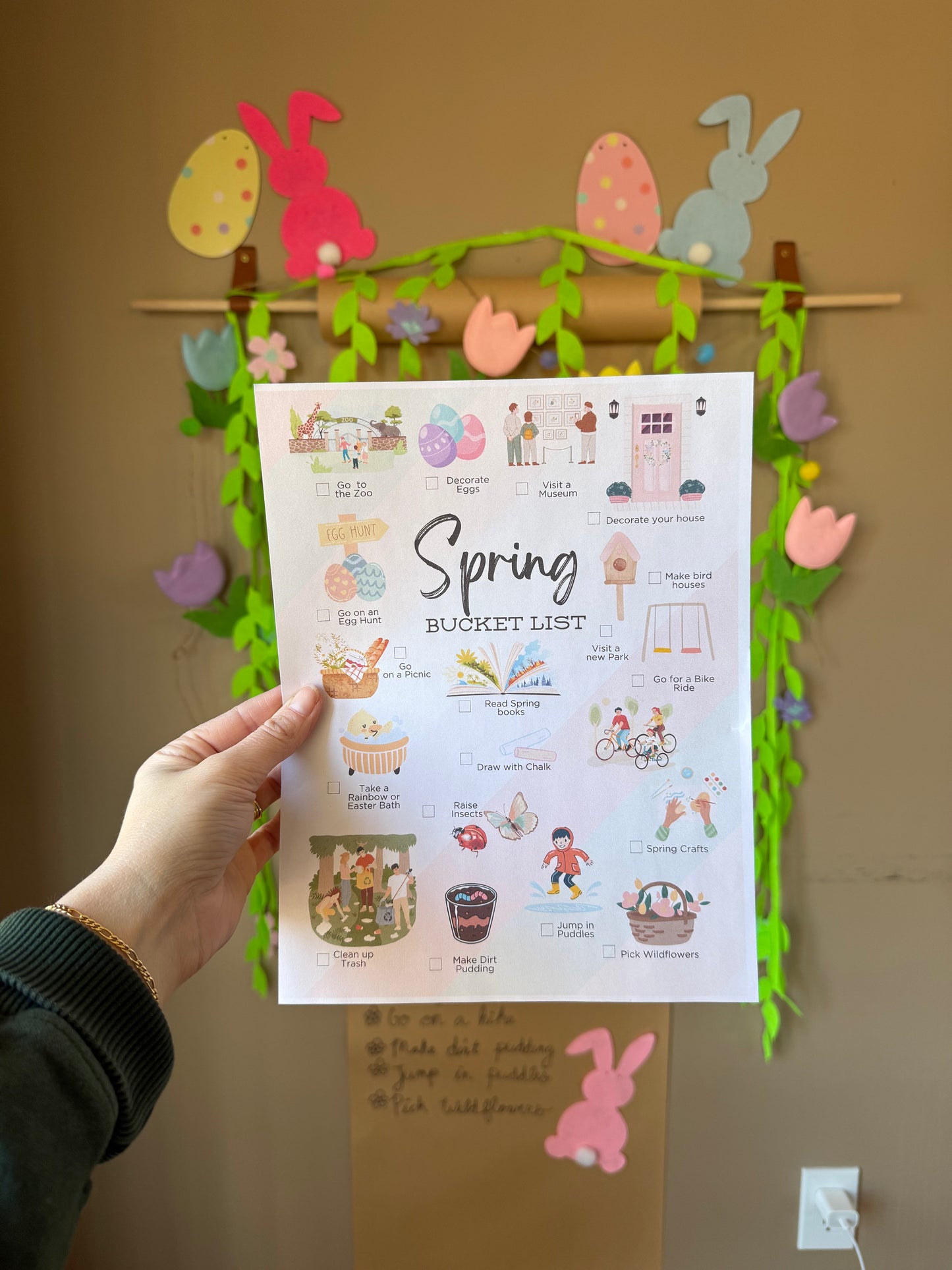 Spring Bucket List