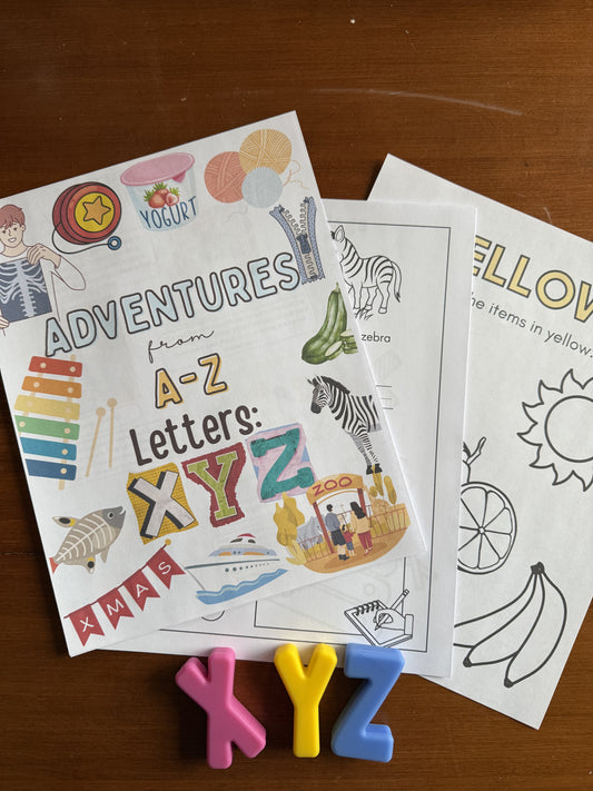 Letter XYZ Activities