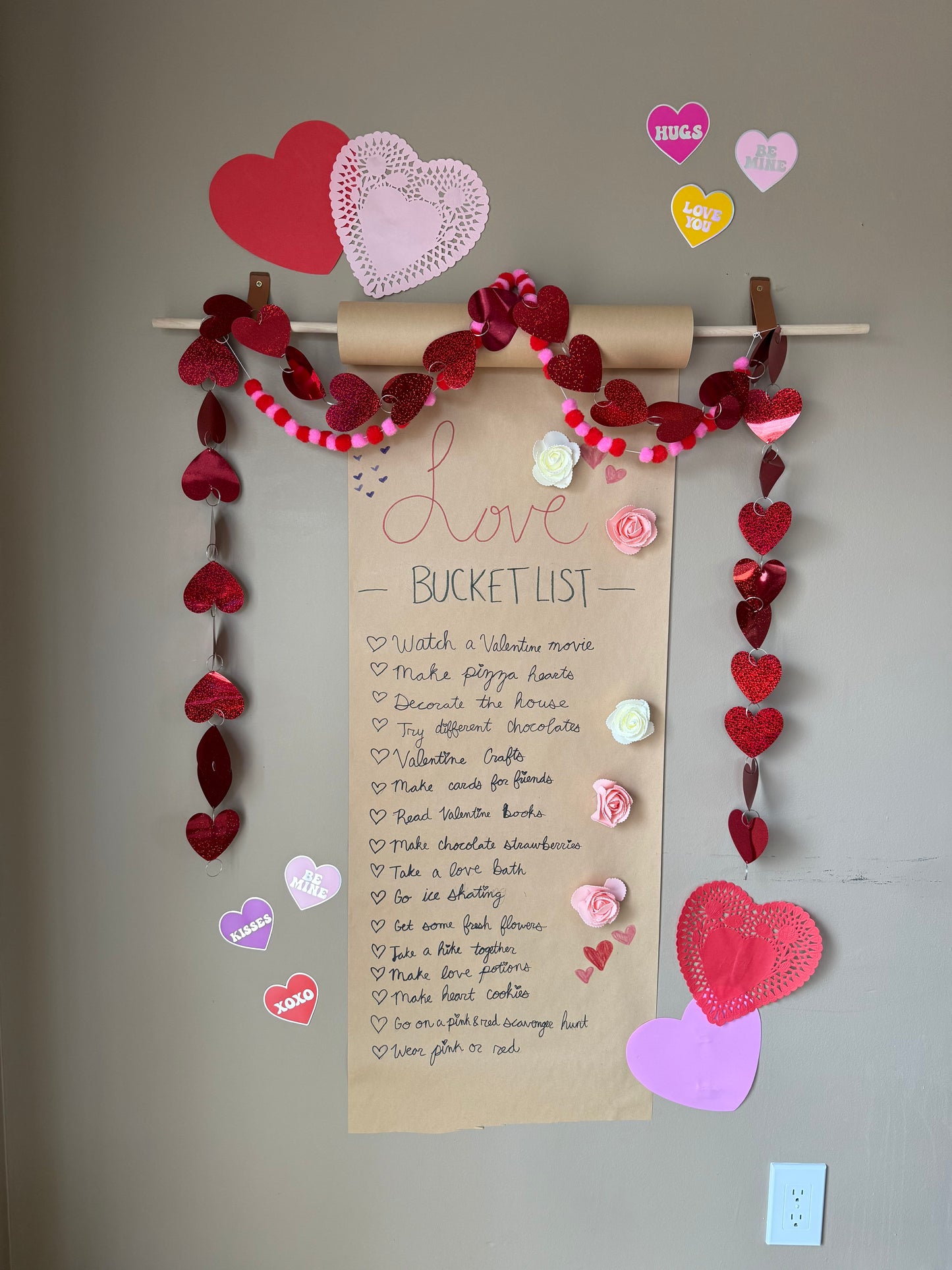 Valentine Bucket List