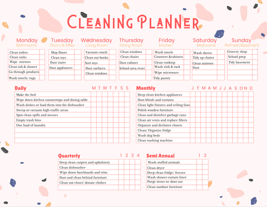 Cleaning Planner