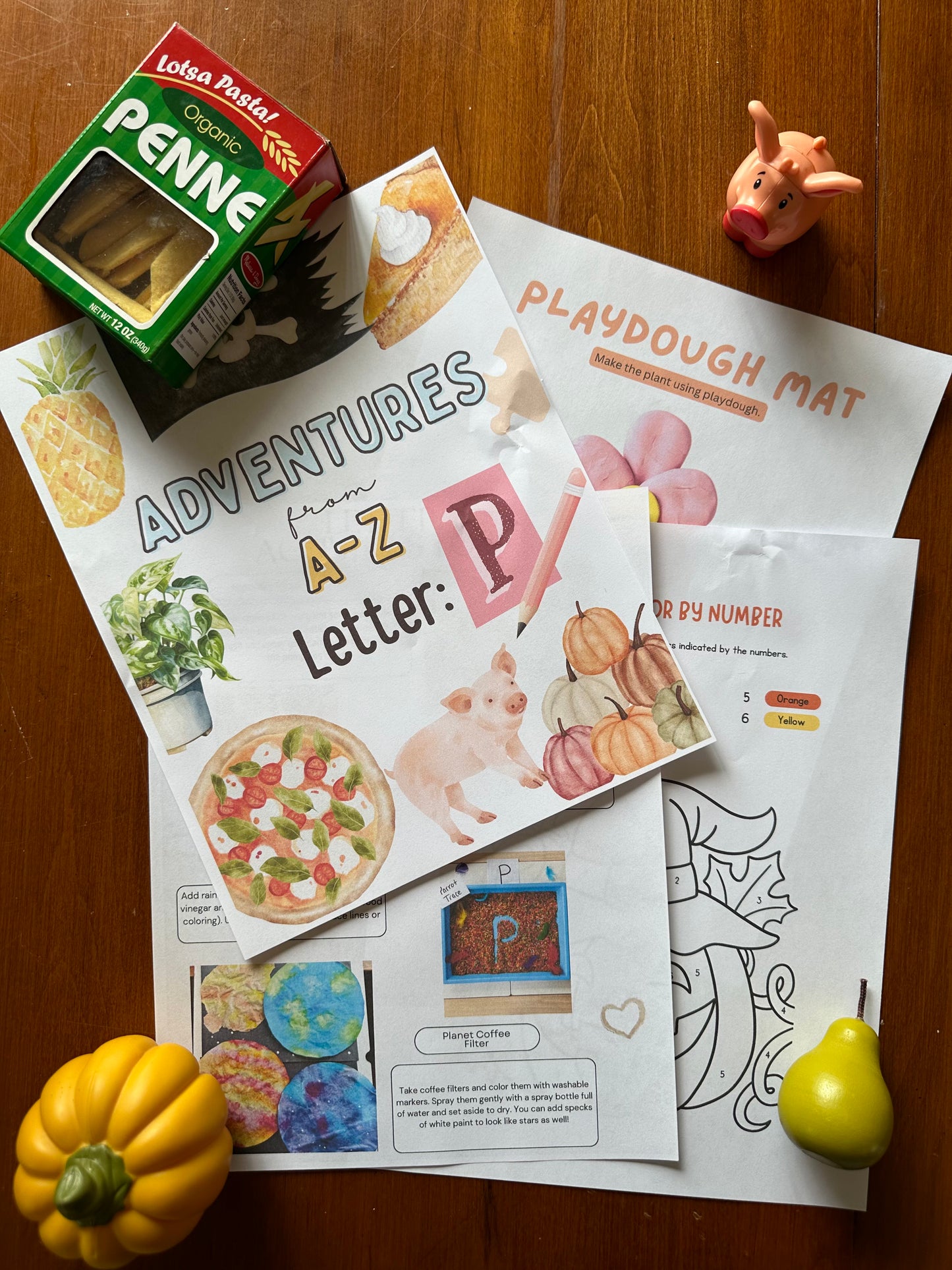 Letter P Activities