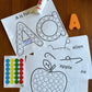 Alphabet Dots: Letter A