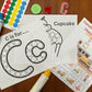 Alphabet Dots: Letter C