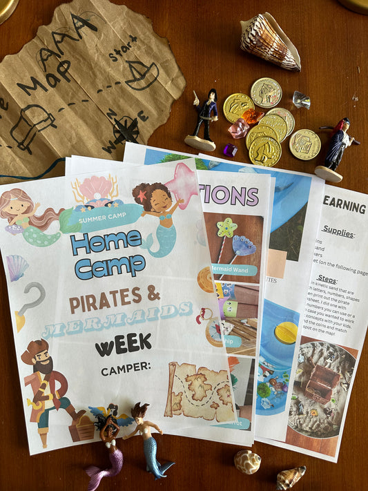 HOME CAMP- PIRATE AND MERMAID WEEK