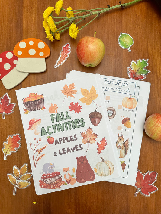 Fall Activities: Apples & Leaves