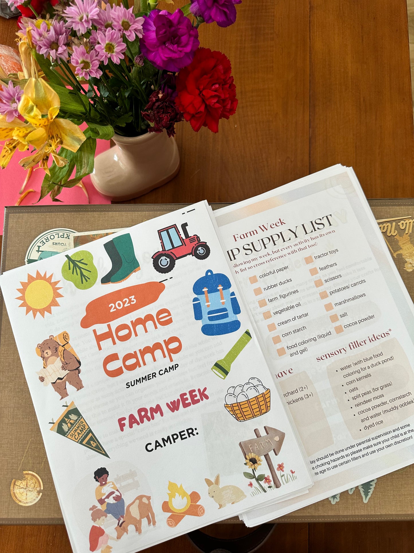 HOME CAMP- FARM WEEK