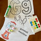 Alphabet Dots: Letter G