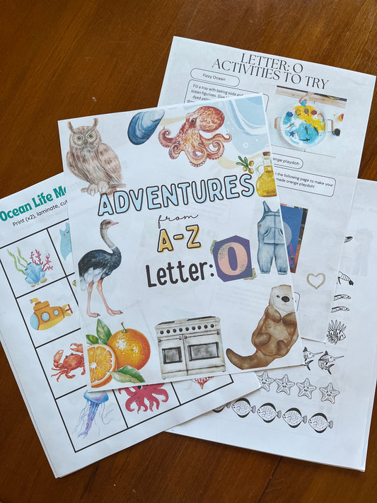 Letter O Activities