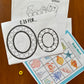 Alphabet Dots: Letter O