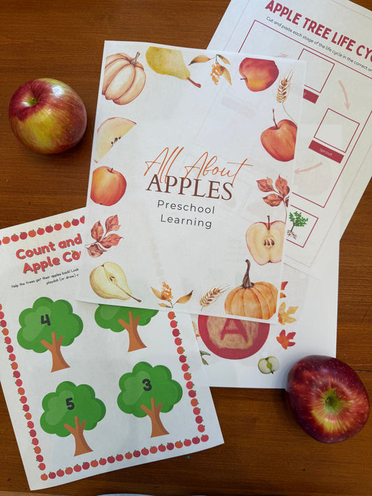 Preschool At Home Vol 1: Apples