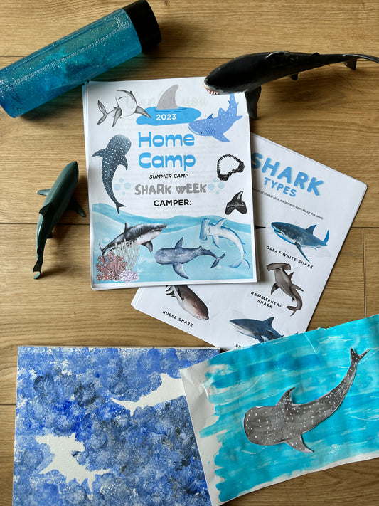 HOME CAMP- SHARK WEEK