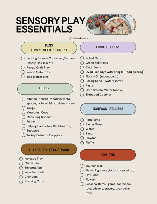 Sensory Play Essentials